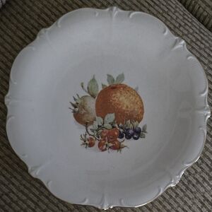 VTG Bavaria Germany Gold Trim Vintage Eschenbach Baronet China Fruit Plates